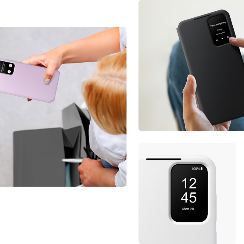 Samsung Smart View Wallet Case Galaxy A35 5G EF-ZA356